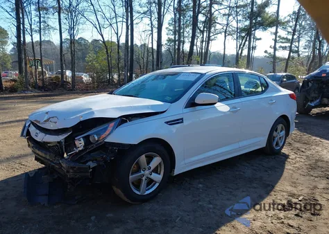 2015 Kia Optima Lx from USA, damaged, VIN 5XXGM4A79FG367783